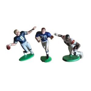 Vintage 1998 90s NFL Starting Line Up Action Figures Lot Of 3 Aikman Dillon Toys